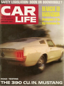 CAR LIFE 1967 JAN - BUICK GS 400 & 390 MUSTANG TESTED, ELECTRIC CARS
